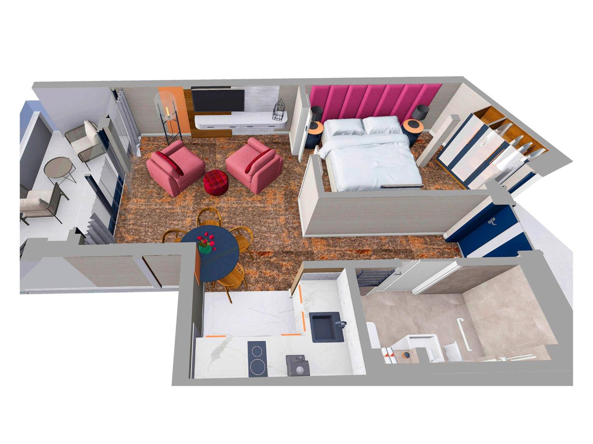 Boulevard Boutique Suites Леба Екстер'єр фото