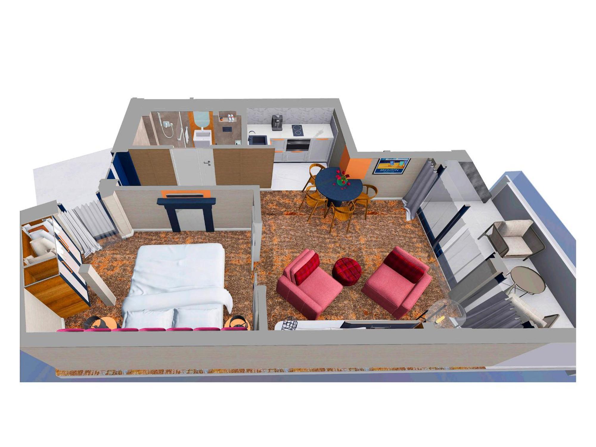 Boulevard Boutique Suites Леба Екстер'єр фото